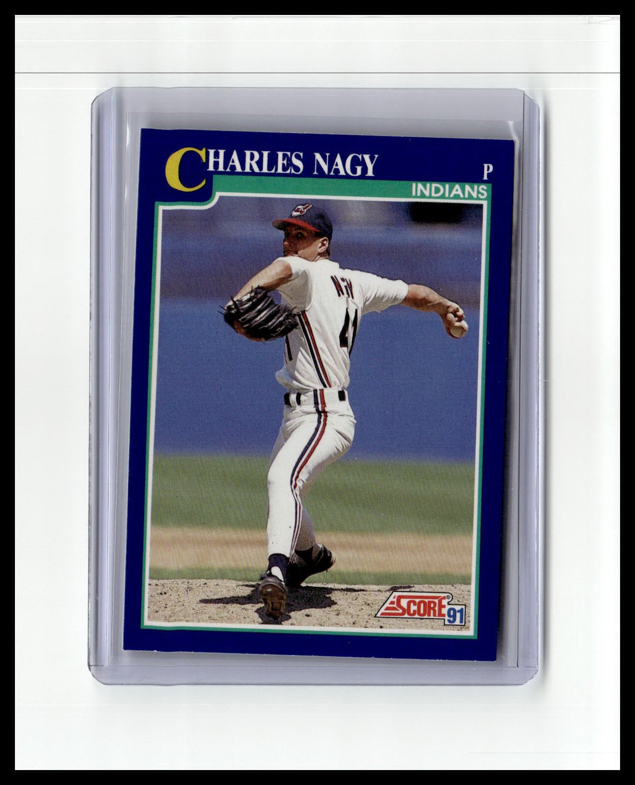 1991 Score #75 Charles Nagy