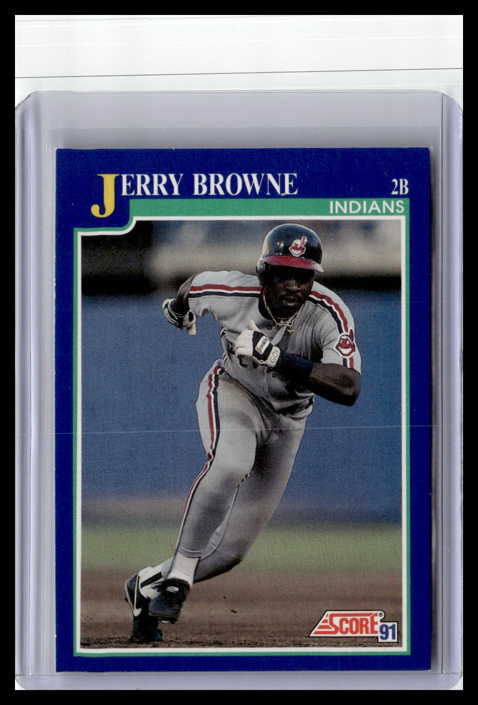 1991 Score #481 Jerry Browne