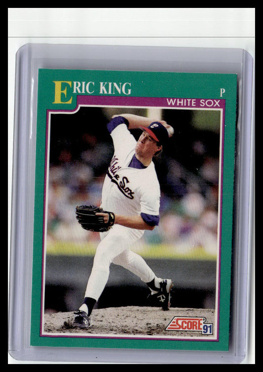1991 Score #124 Eric King Promos