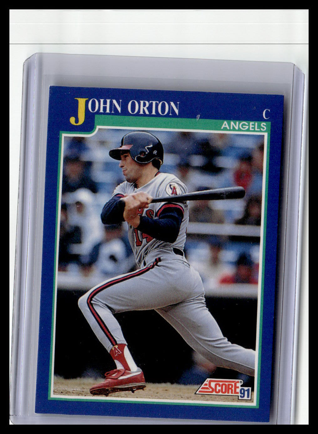 1991 Score #467 John Orton