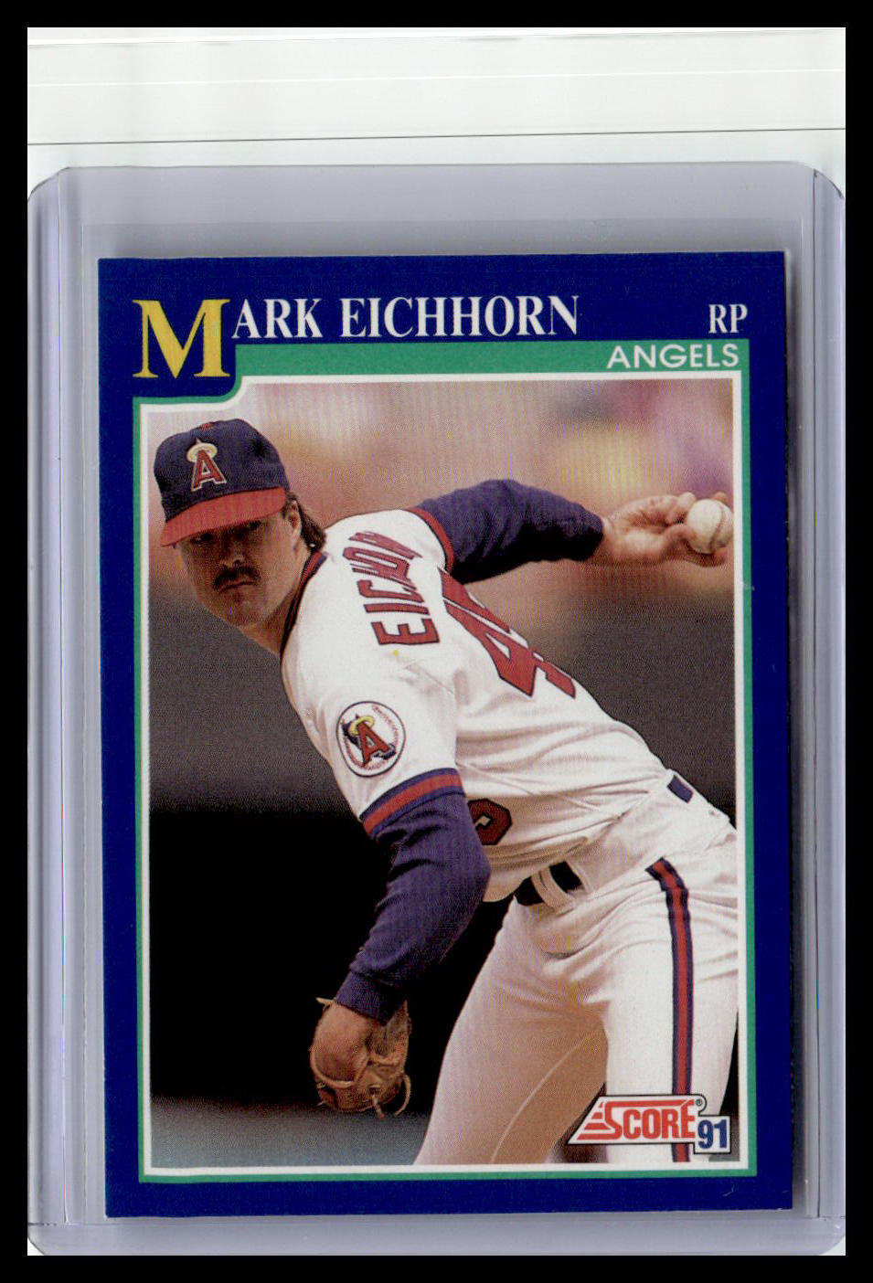 1991 Score #504 Mark Eichhorn