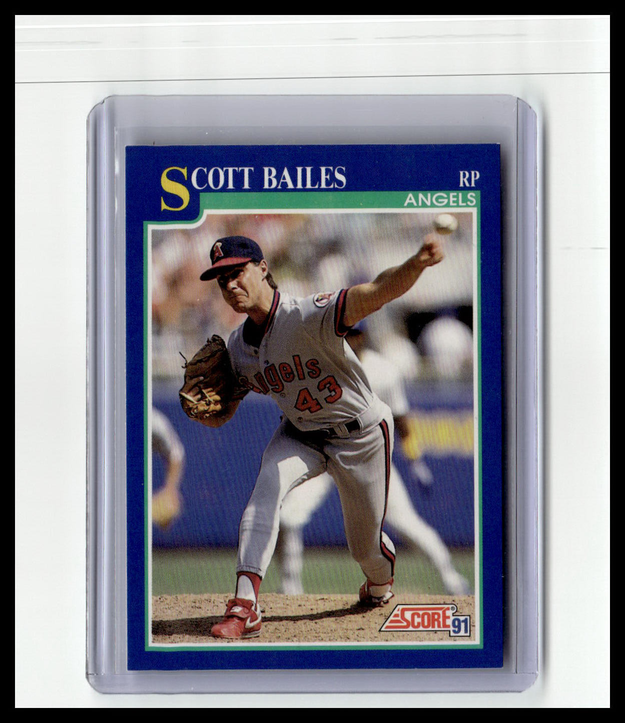 1991 Score #535 Scott Bailes