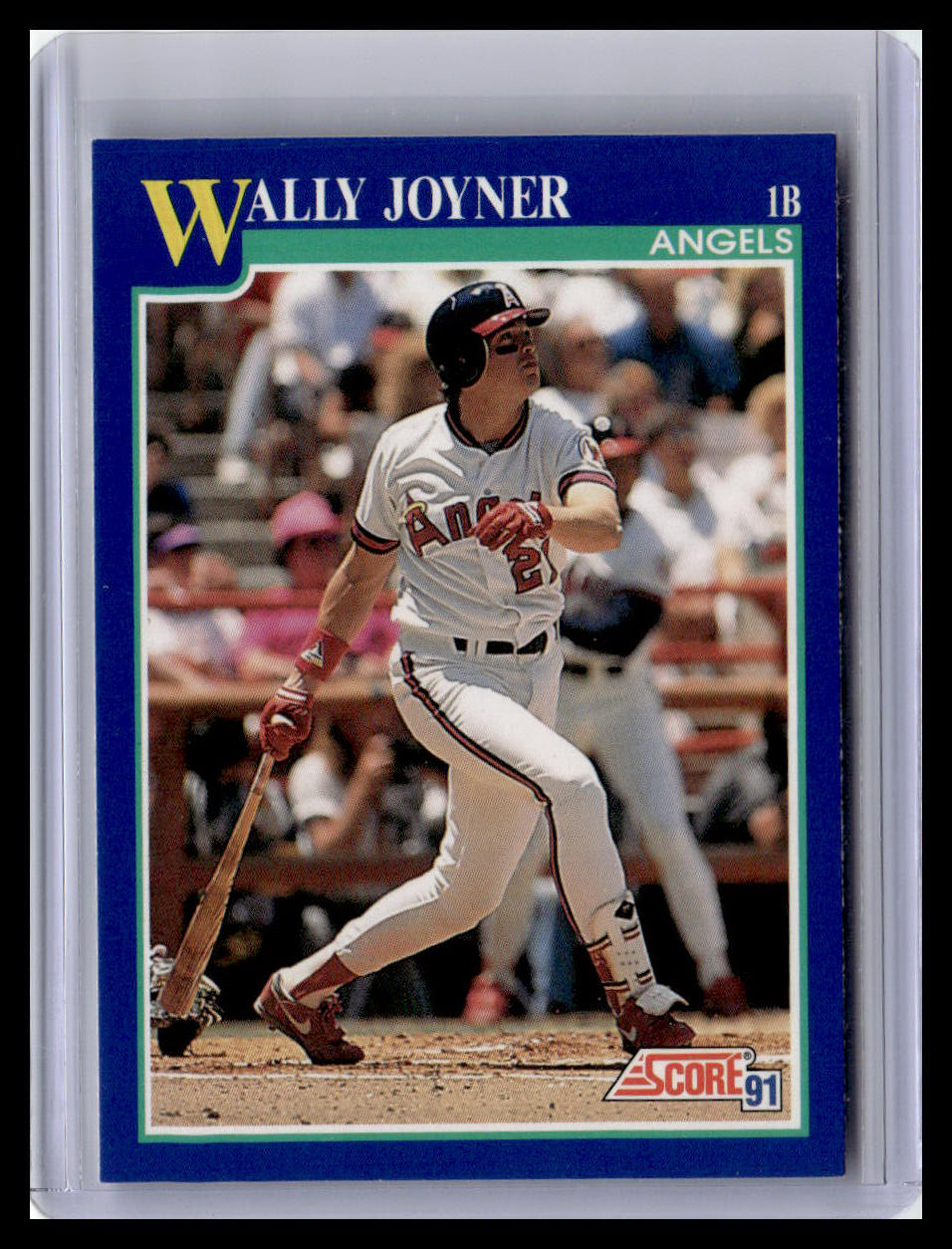 1991 Score #470 Wally Joyner