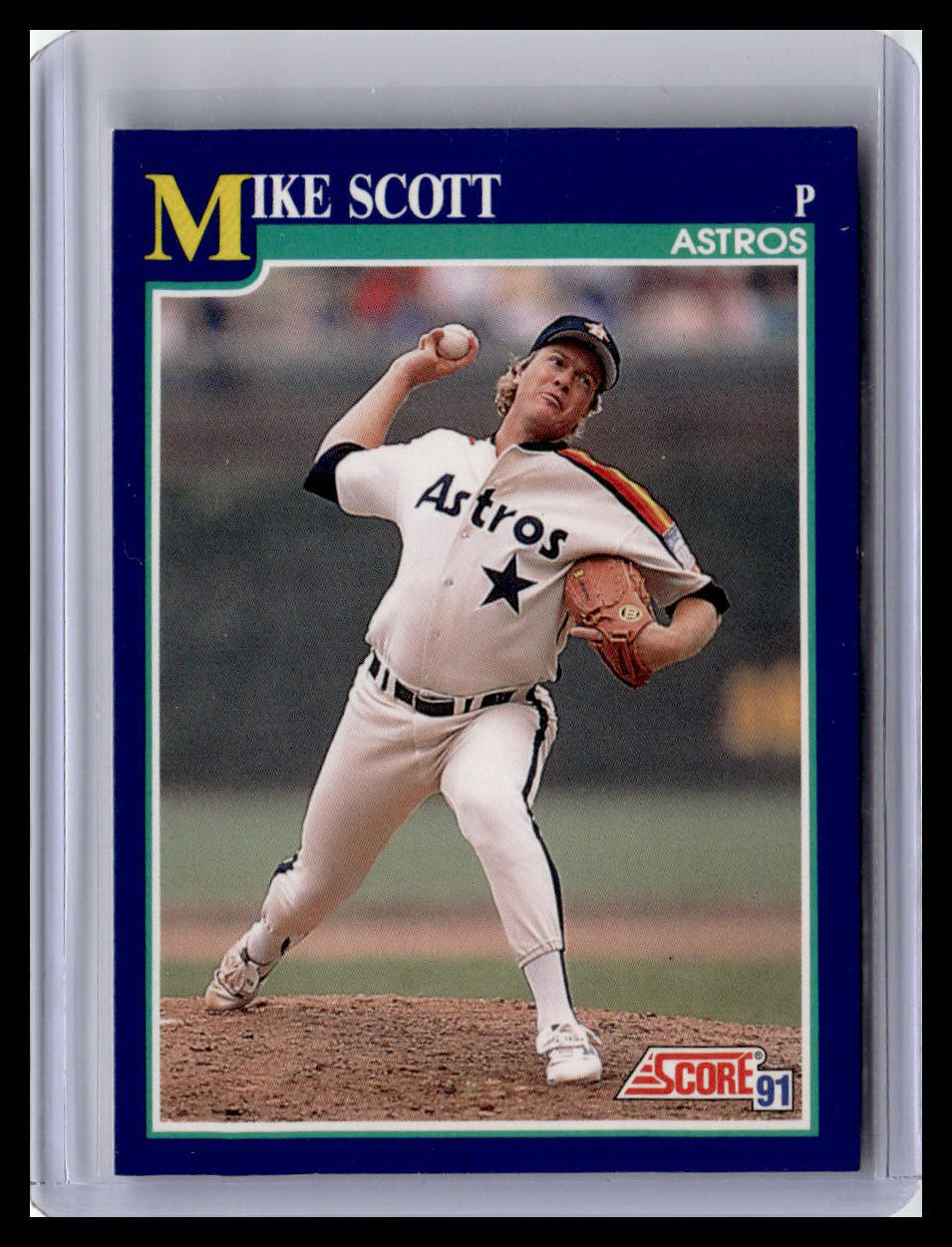 1991 Score #46 Mike Scott