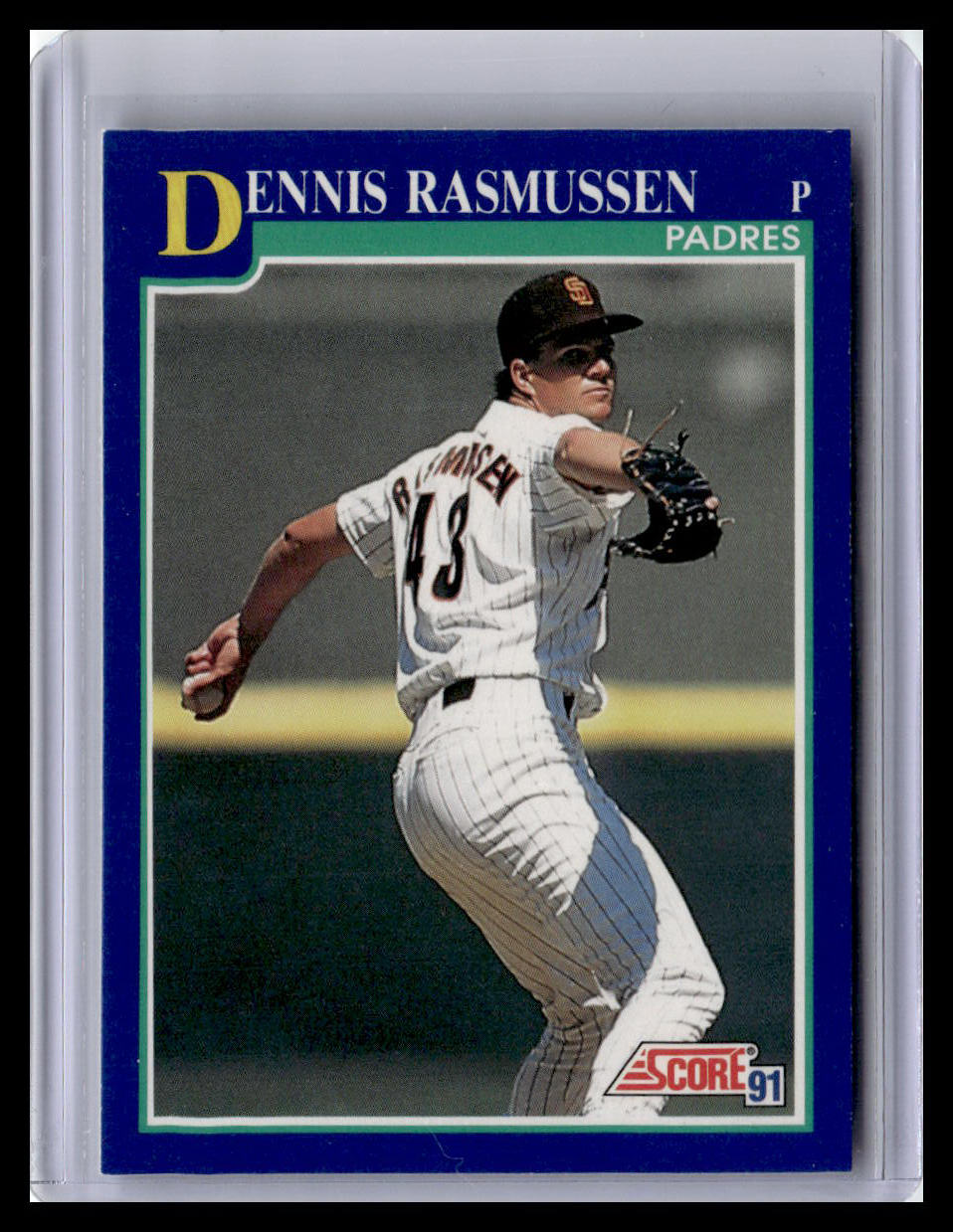 1991 Score #457 Dennis Rasmussen