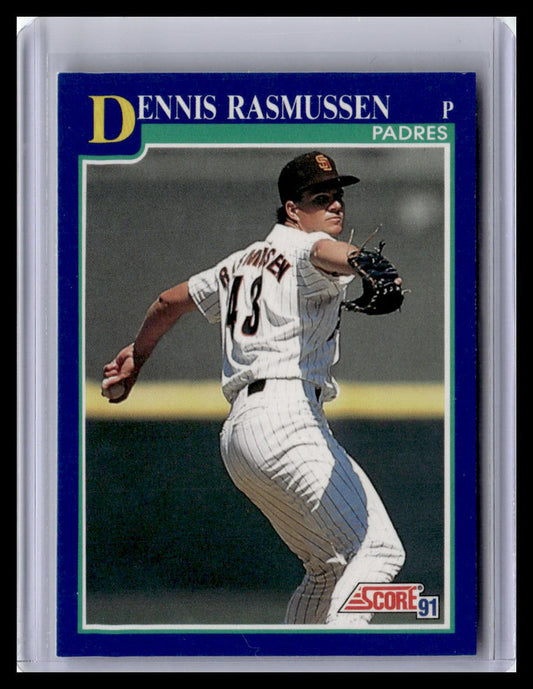 1991 Score #457 Dennis Rasmussen