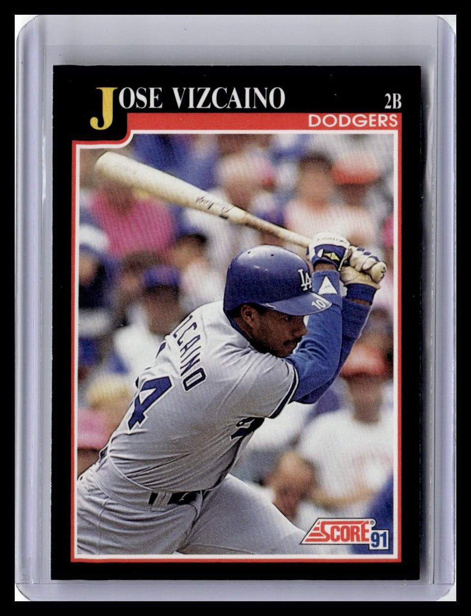 1991 Score #787 Jose Vizcaino
