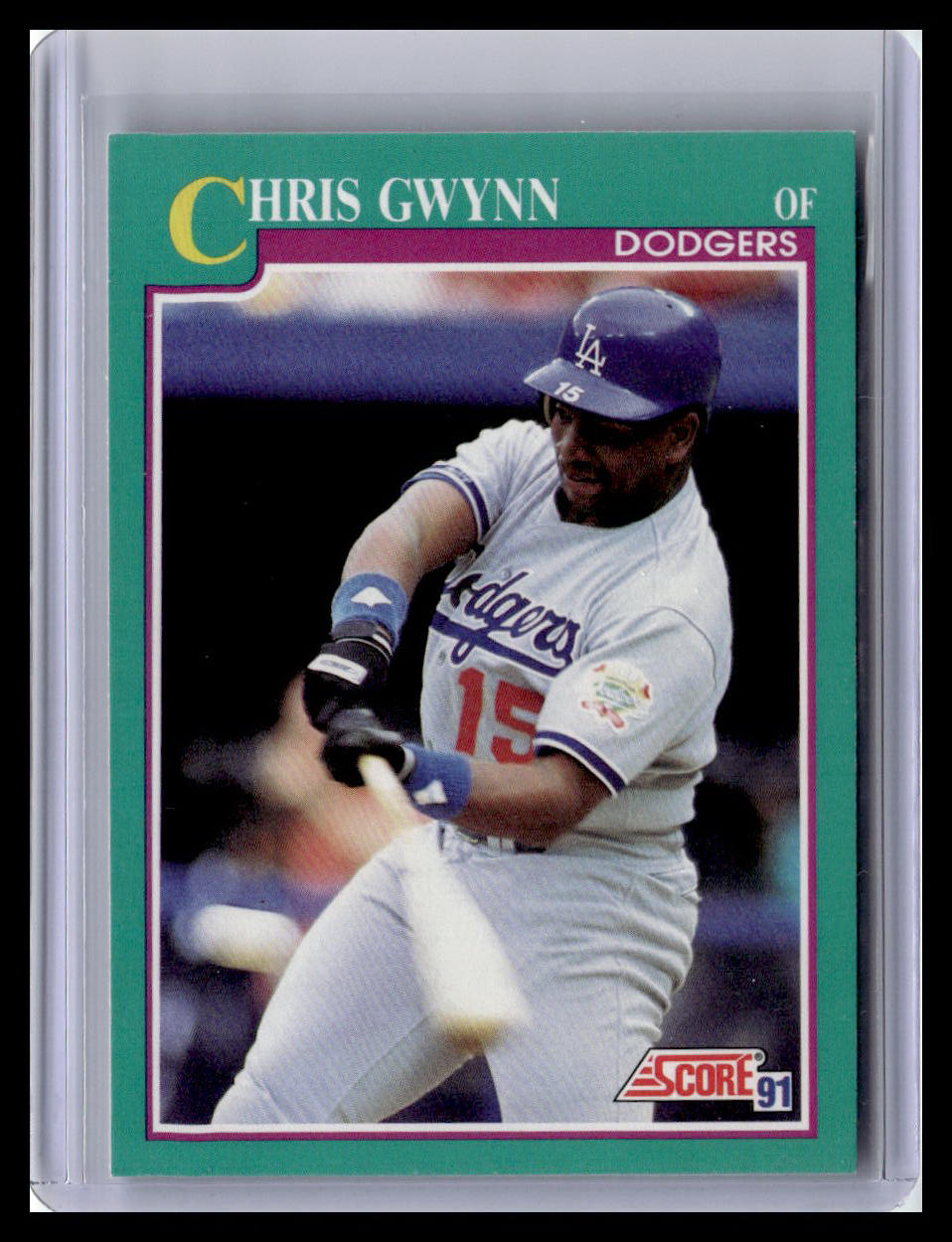 1991 Score #178 Chris Gwynn Promos