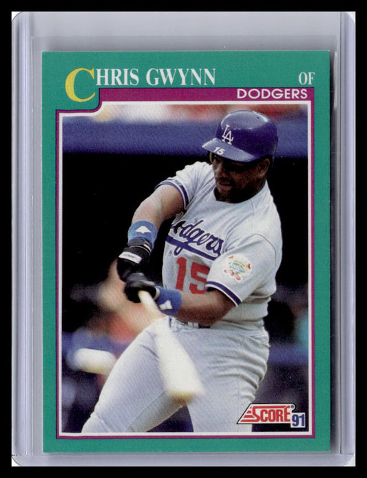 1991 Score #178 Chris Gwynn Promos