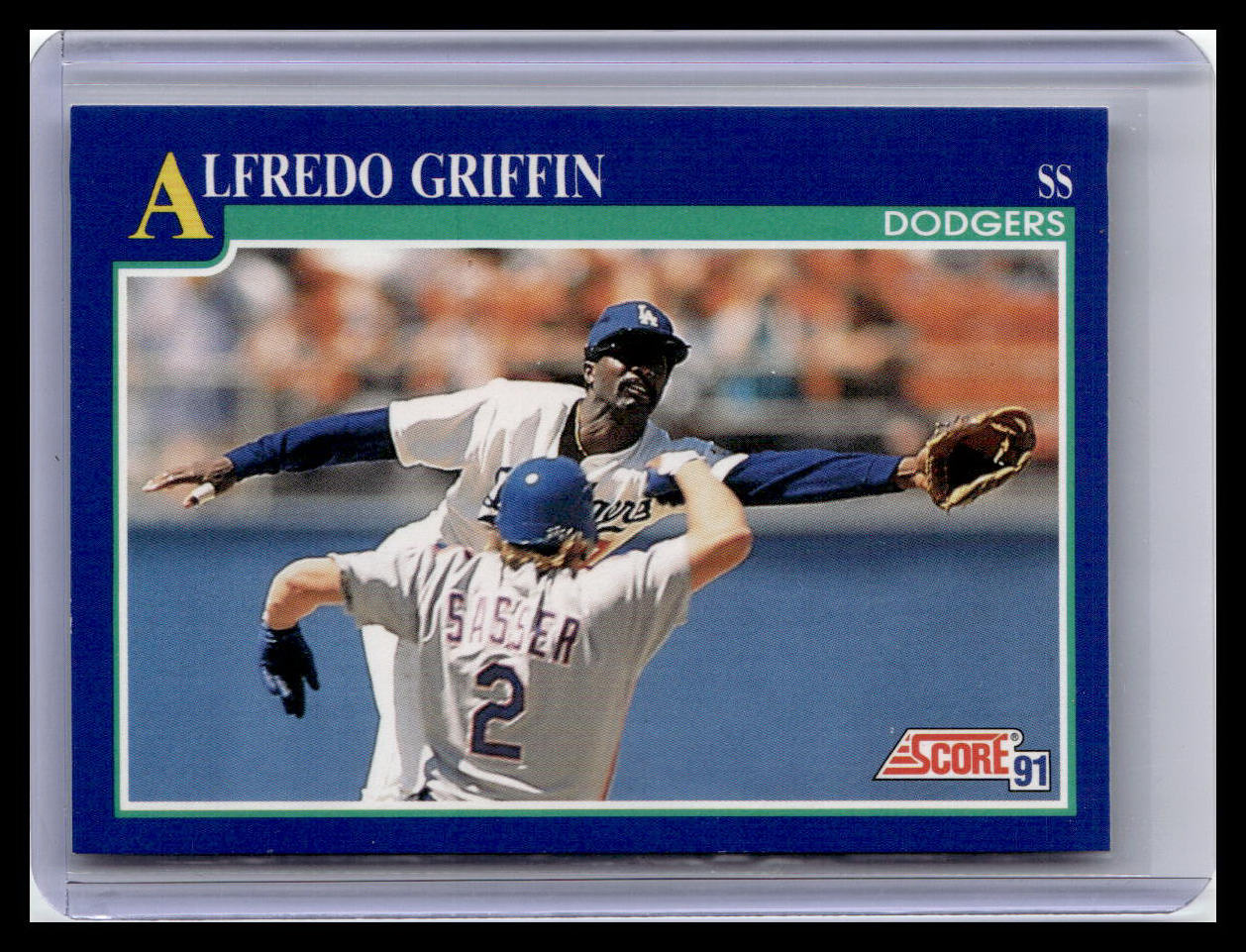 1991 Score #442 Alfredo Griffin