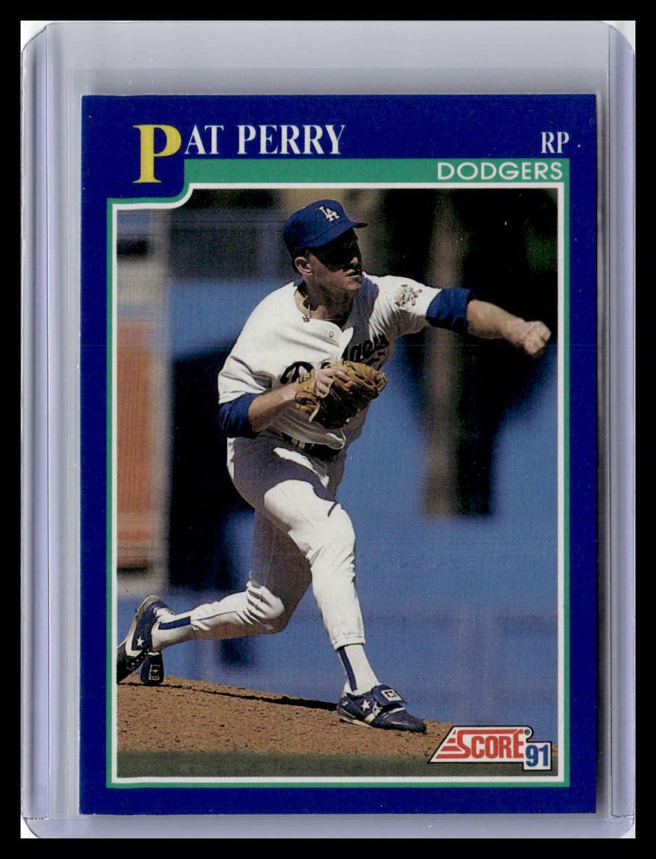 1991 Score #527 Pat Perry