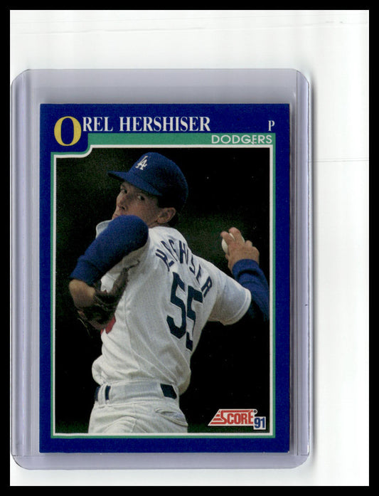 1991 Score #550 Orel Hershiser