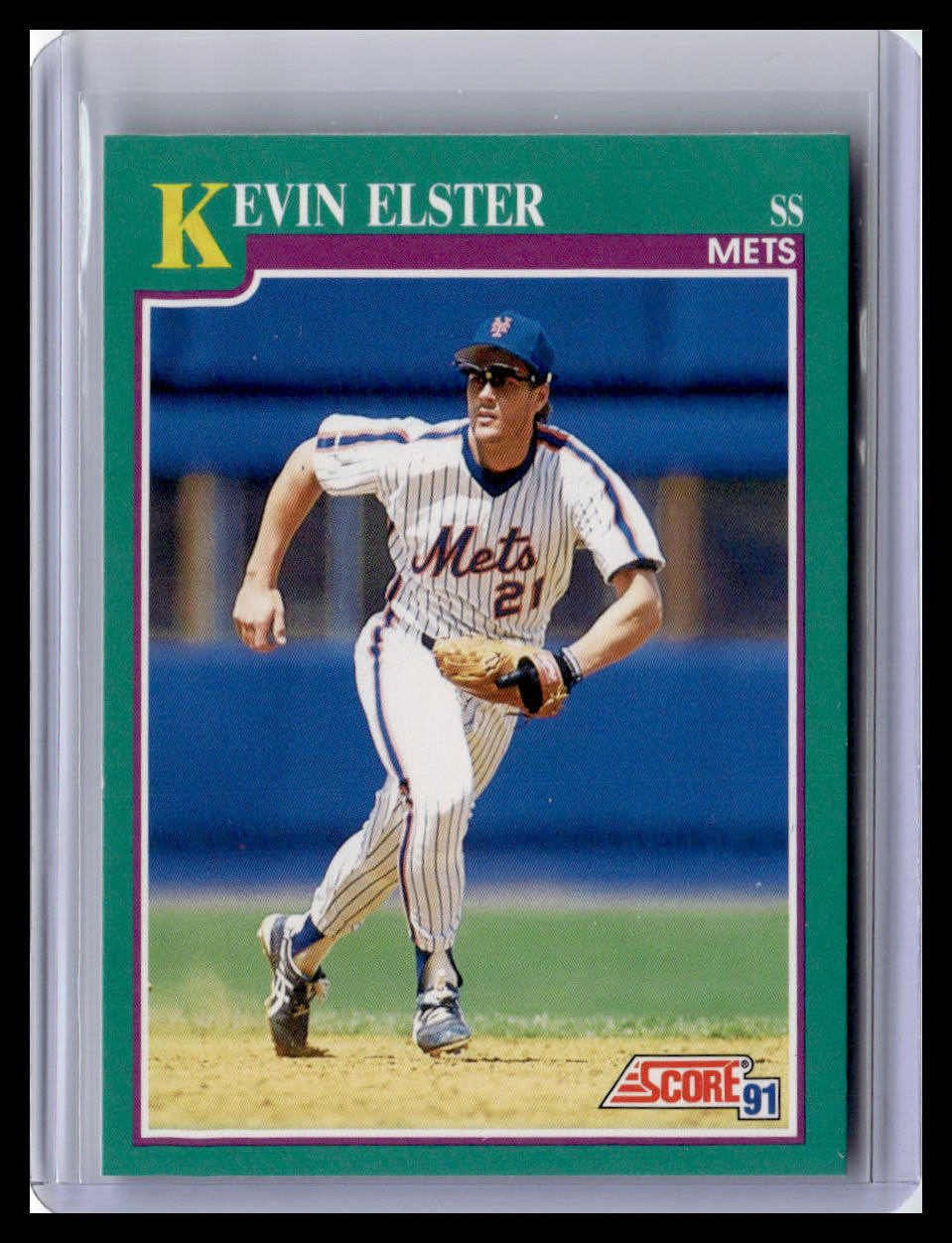 1991 Score #633 Kevin Elster