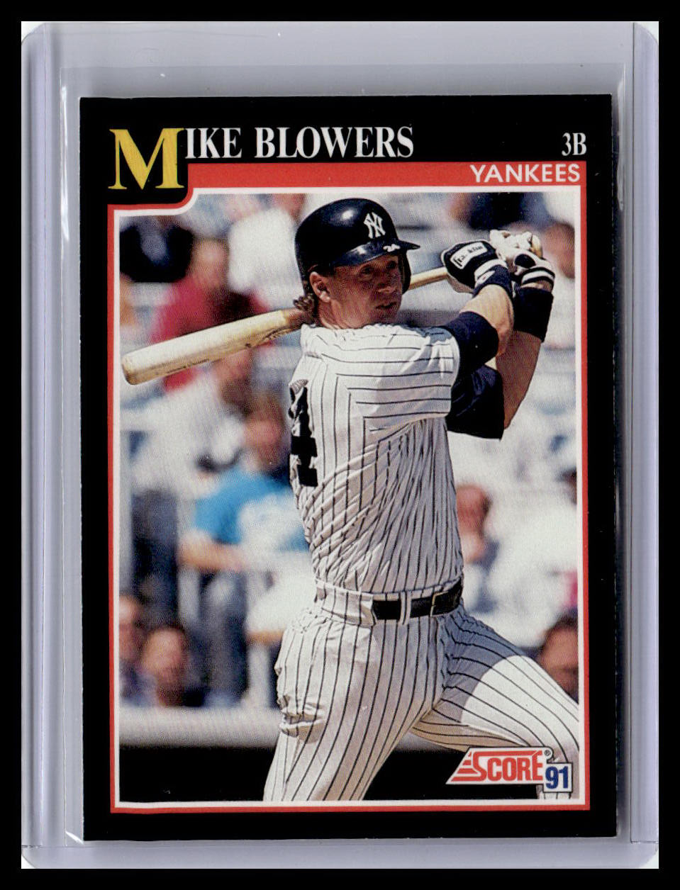 1991 Score #838 Mike Blowers