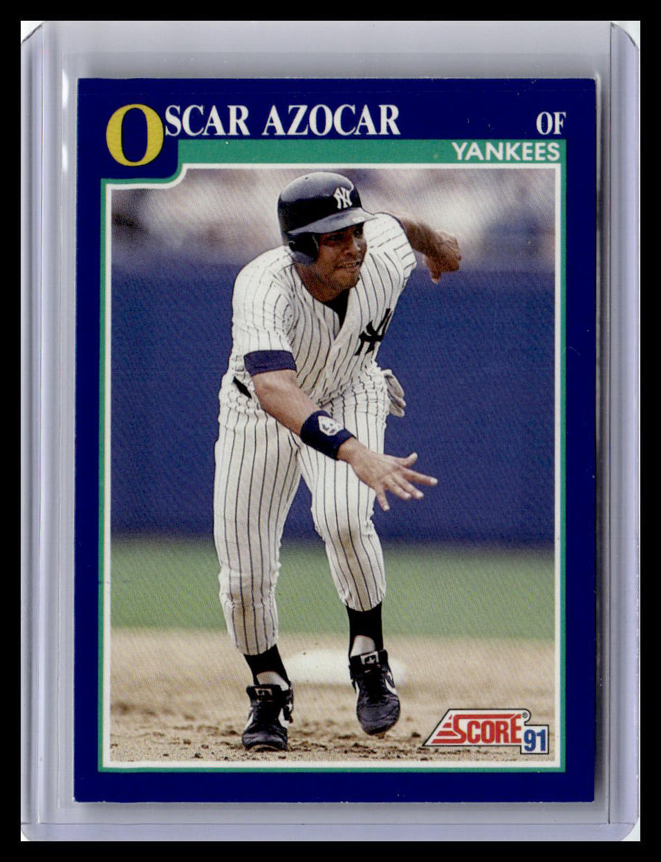 1991 Score #72 Oscar Azocar