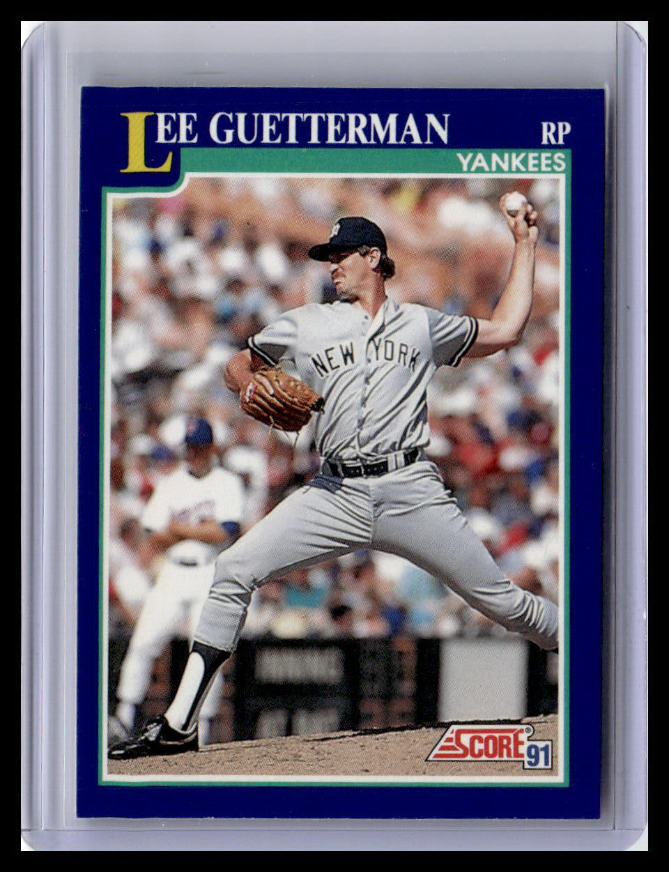 1991 Score #34 Lee Guetterman