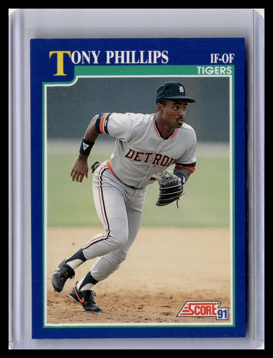 1991 Score #38 Tony Phillips