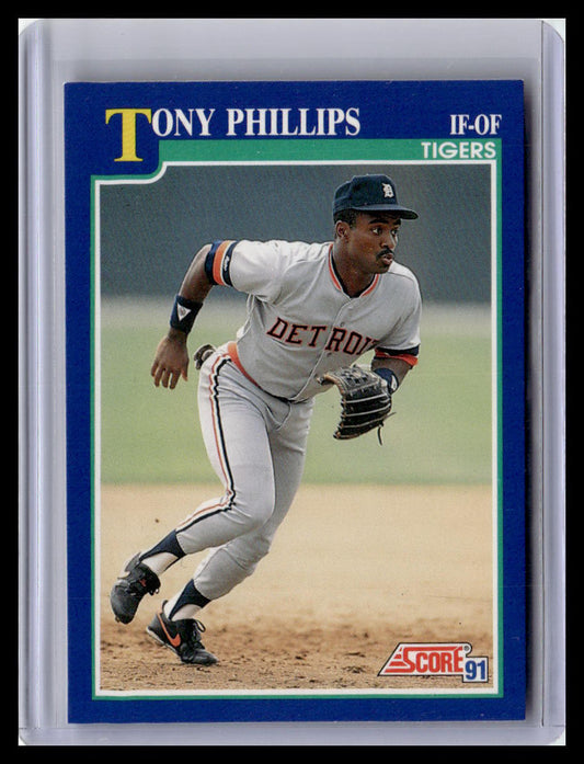 1991 Score #38 Tony Phillips