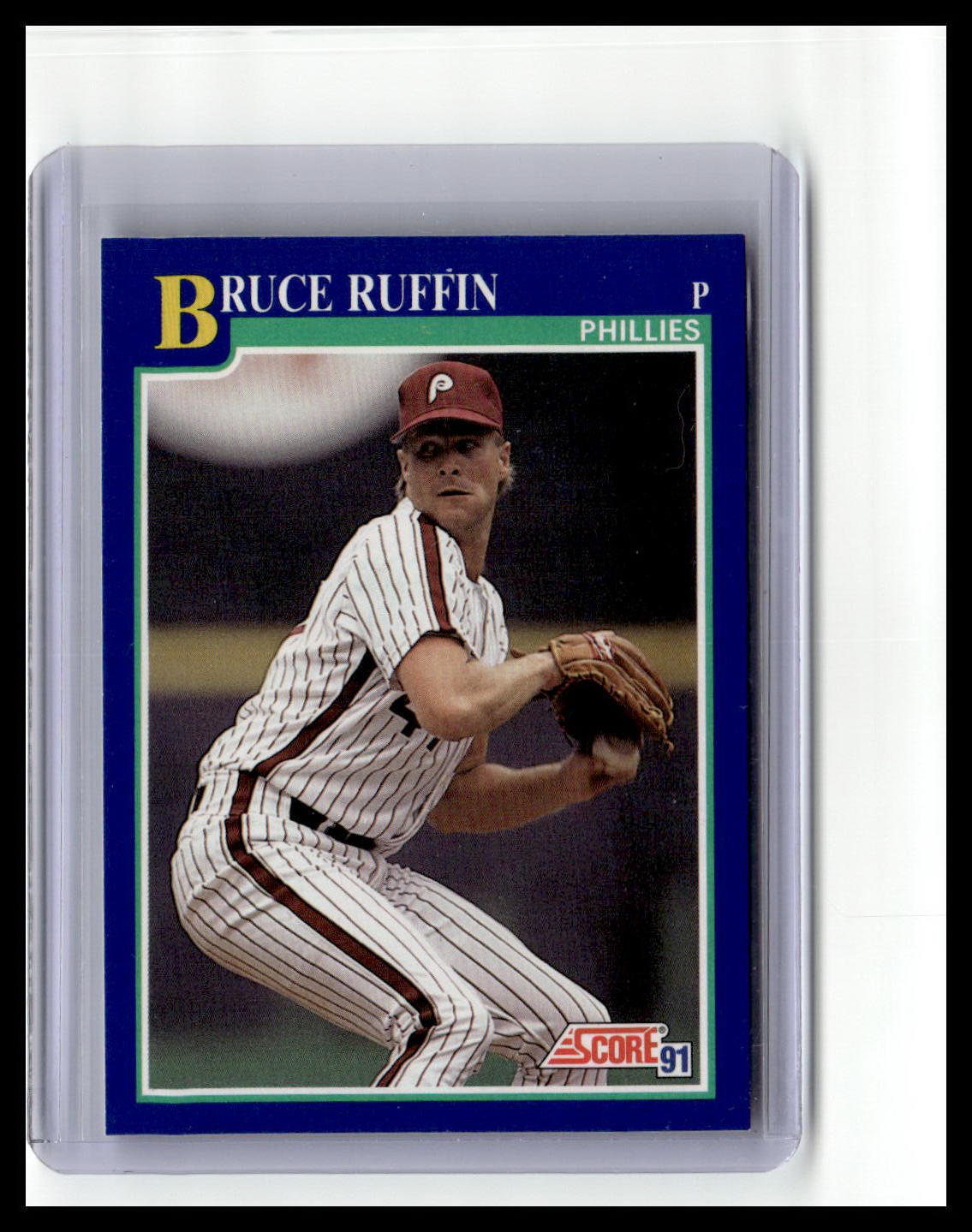 1991 Score #524 Bruce Ruffin