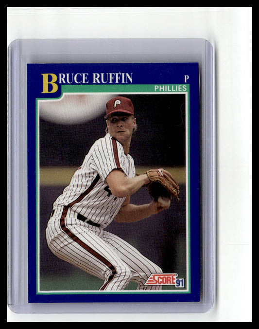 1991 Score #524 Bruce Ruffin
