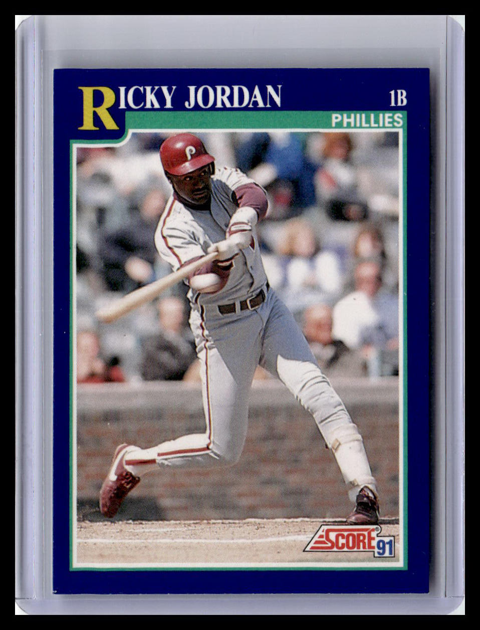1991 Score #15 Ricky Jordan