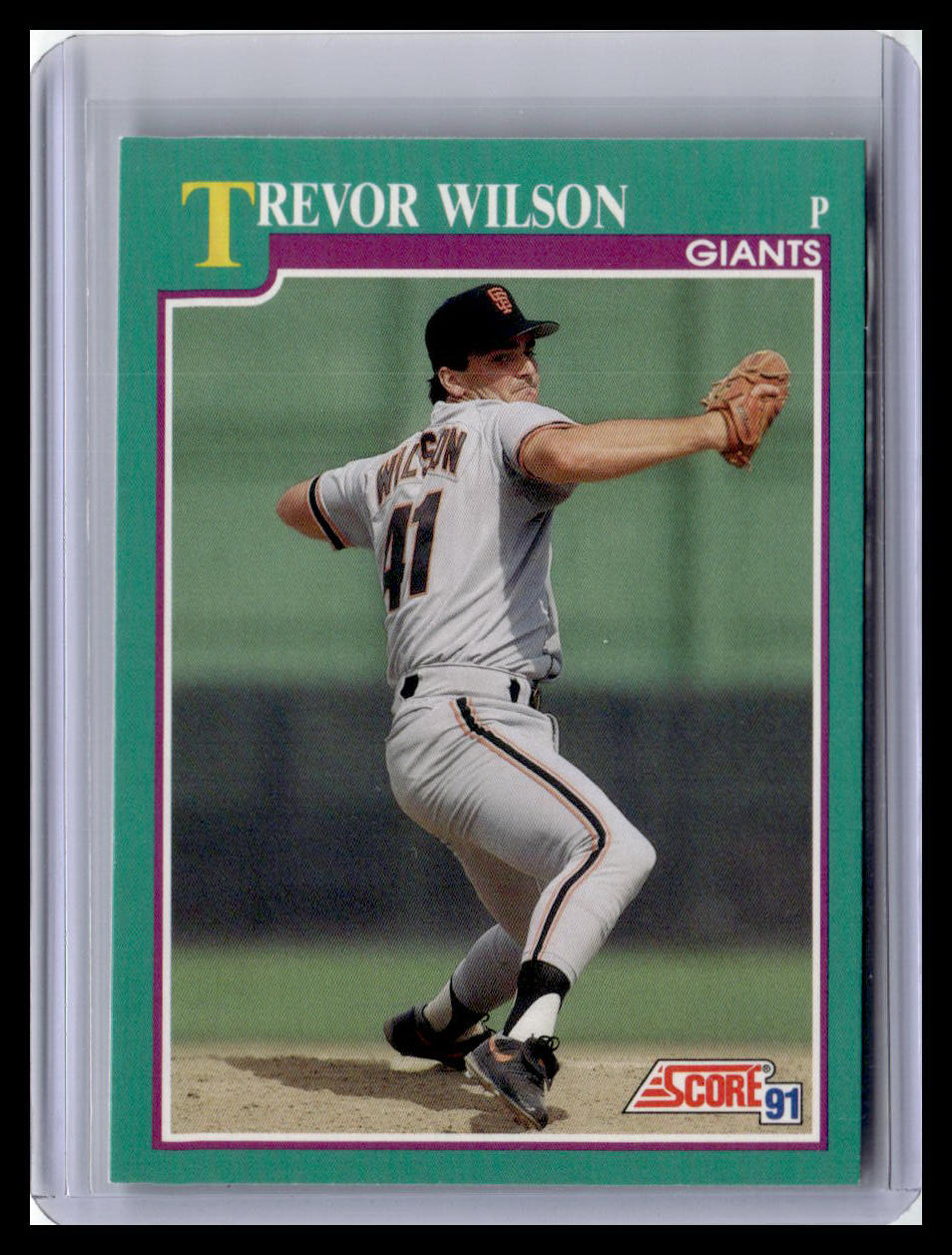 1991 Score #657 Trevor Wilson