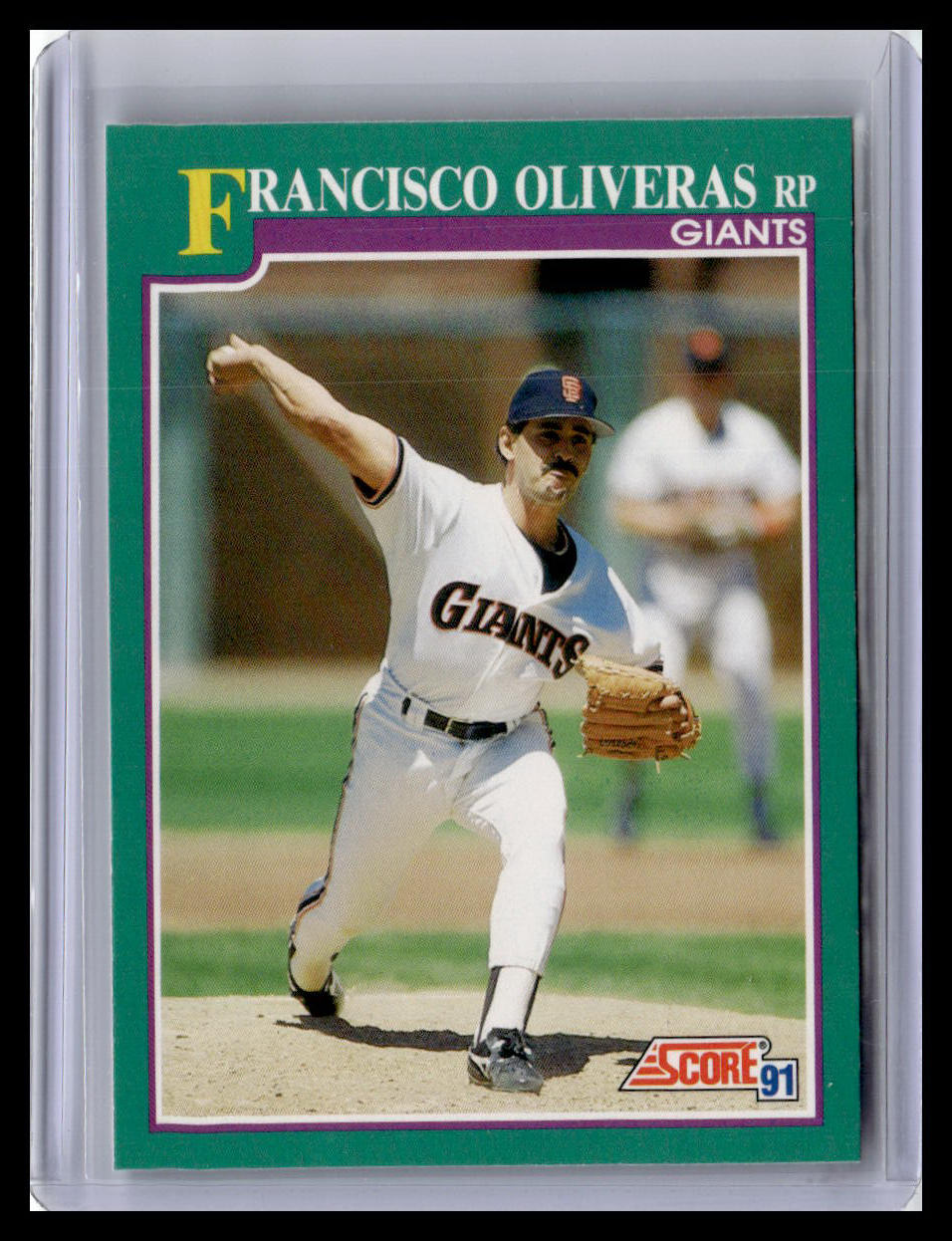 1991 Score #635 Francisco Oliveras