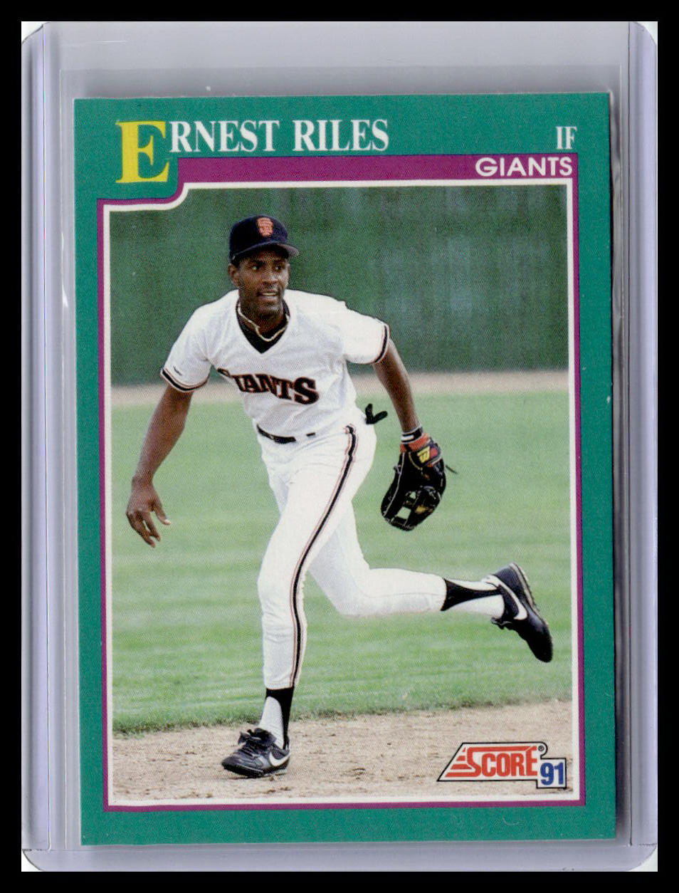 1991 Score #626 Ernest Riles