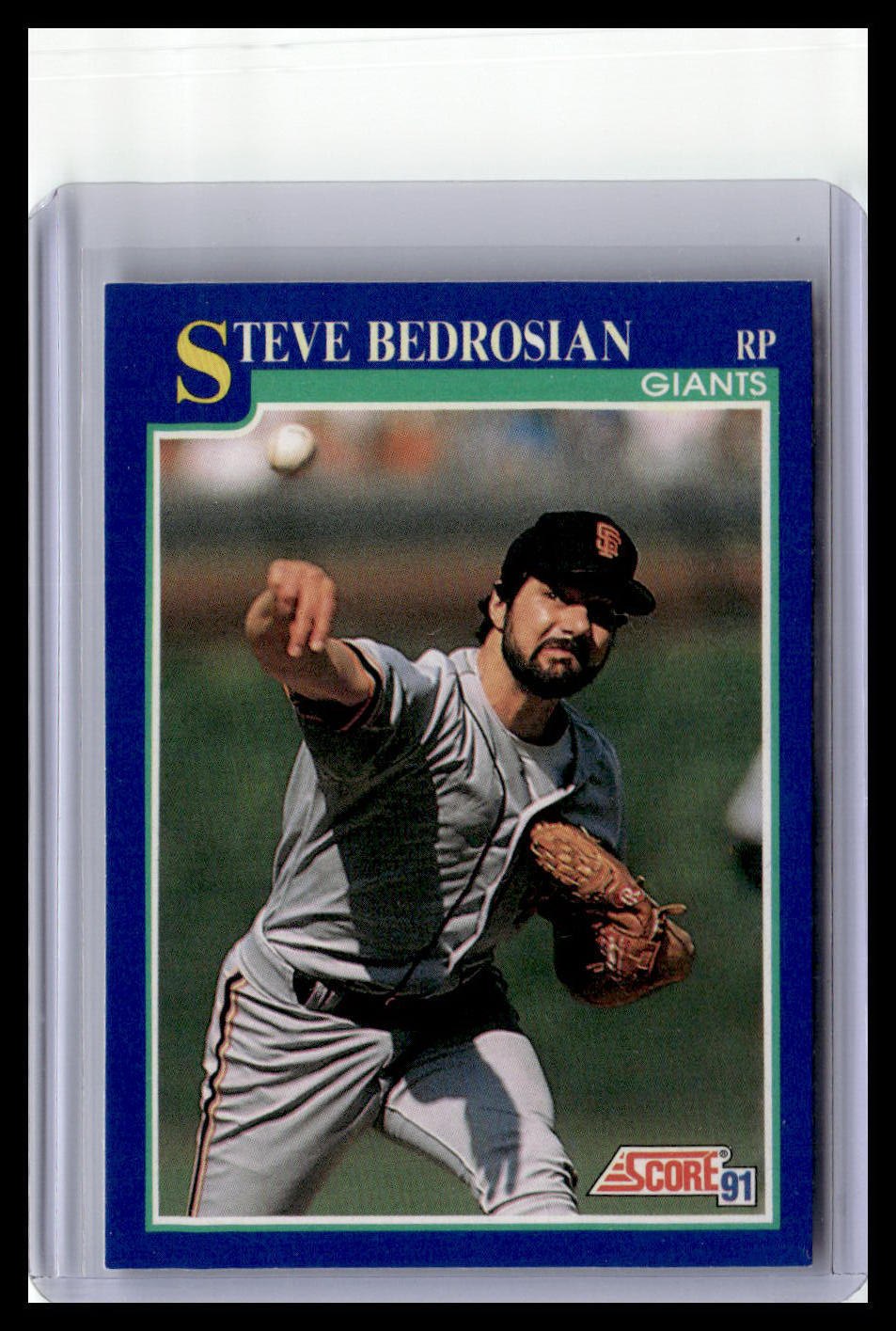 1991 Score #459 Steve Bedrosian