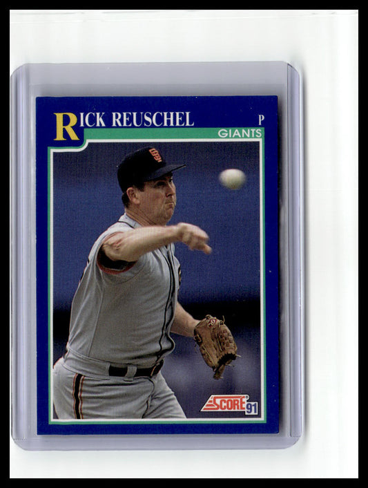 1991 Score #544 Rick Reuschel