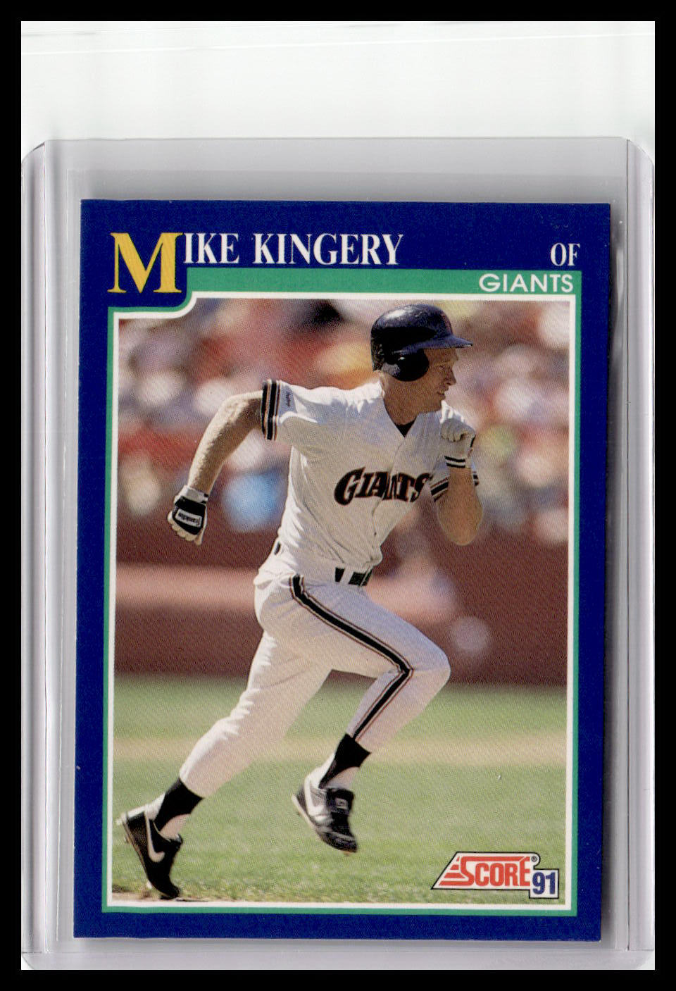 1991 Score #547 Mike Kingery