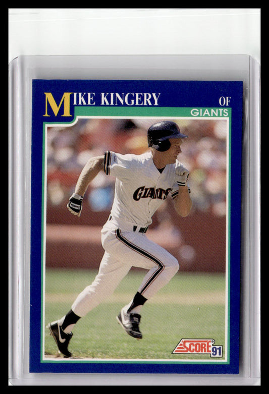 1991 Score #547 Mike Kingery