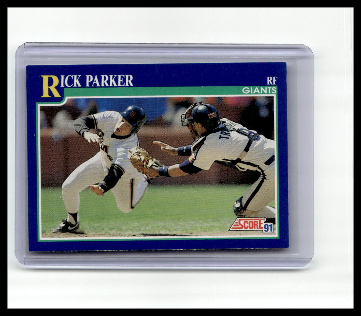 1991 Score #58 Rick Parker