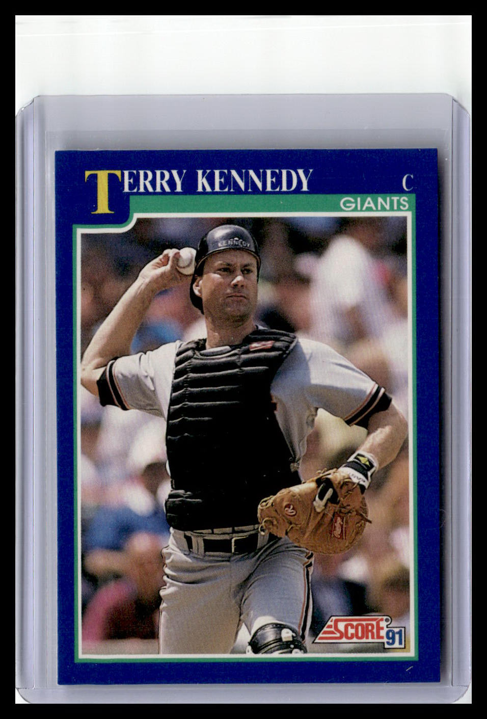 1991 Score #548 Terry Kennedy