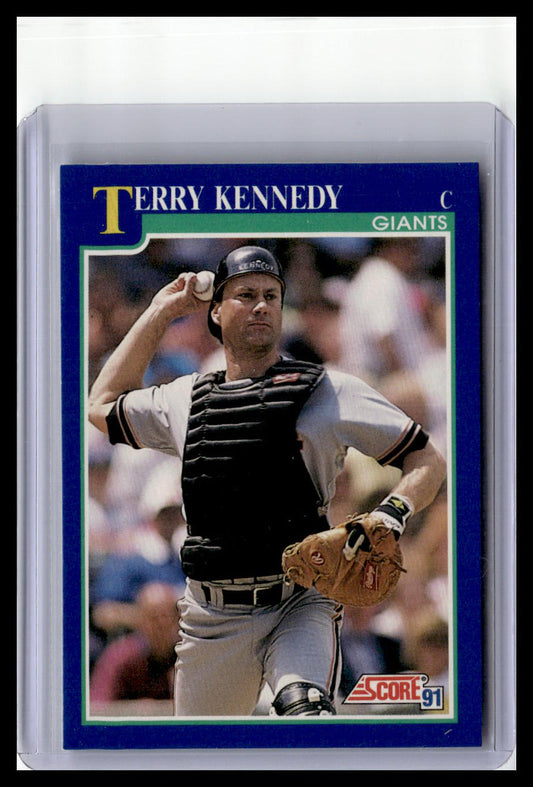 1991 Score #548 Terry Kennedy