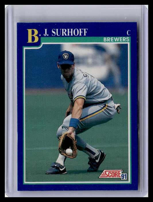 1991 Score #477 B.J. Surhoff