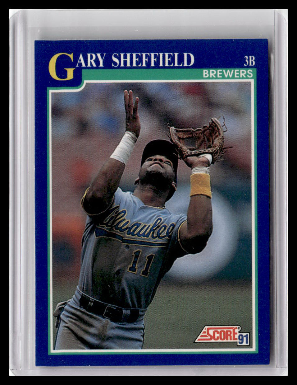 1991 Score #473 Gary Sheffield