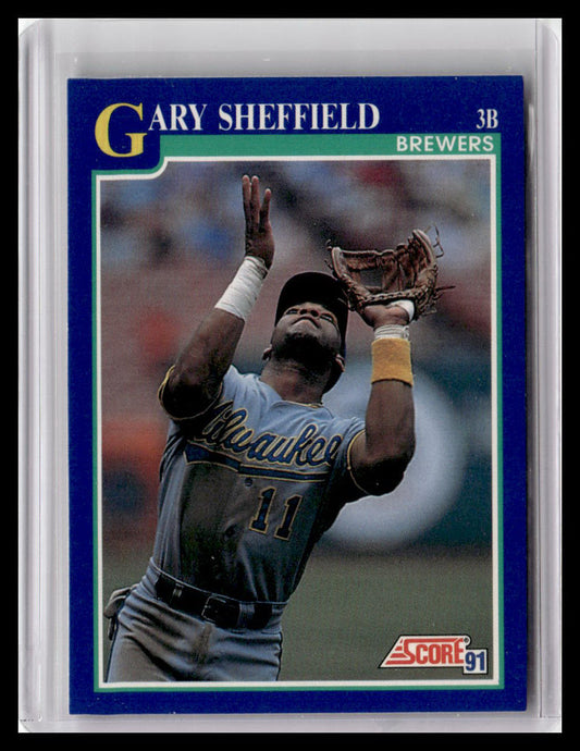 1991 Score #473 Gary Sheffield