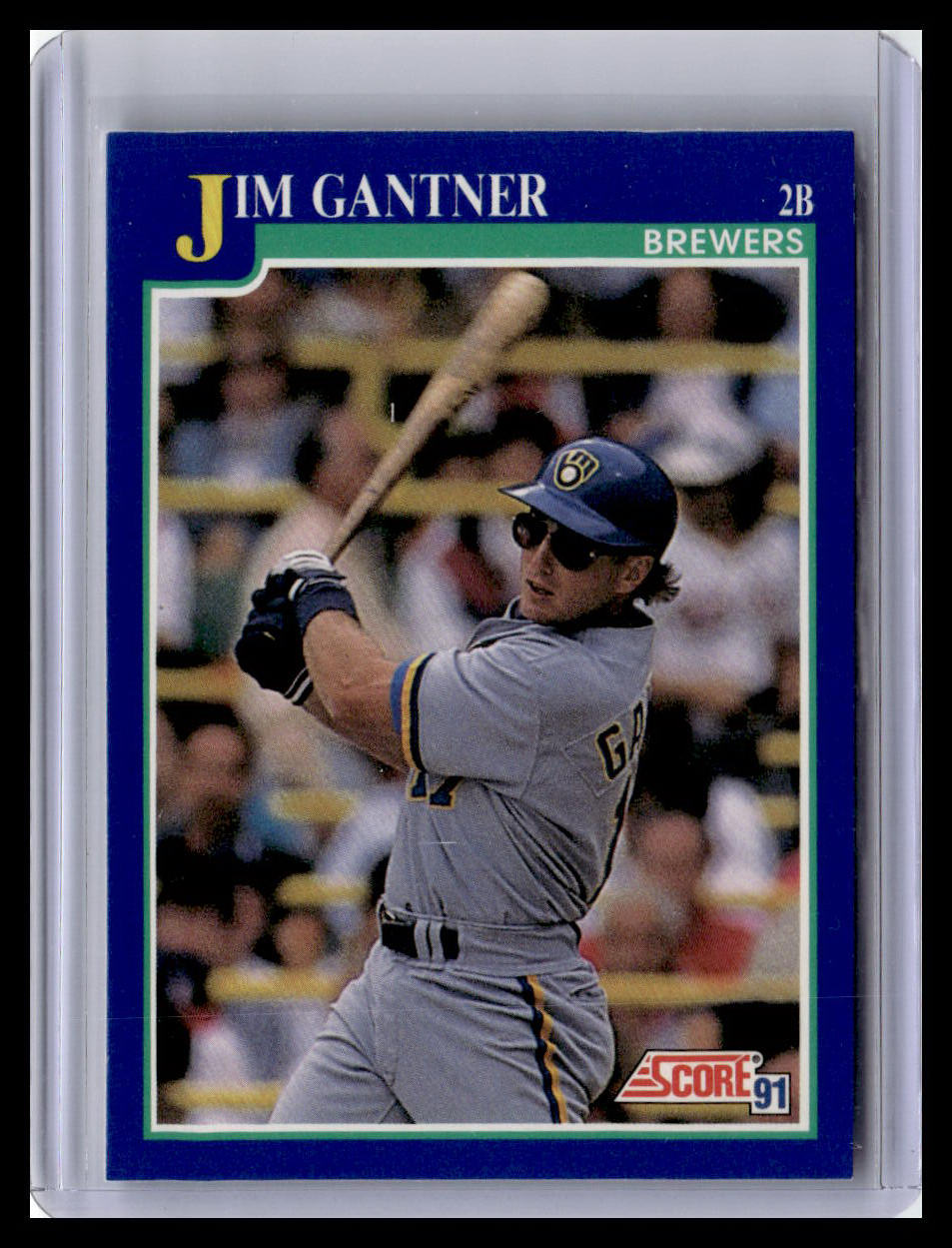 1991 Score #532 Jim Gantner