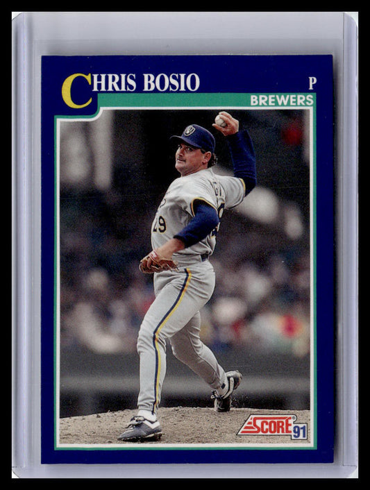 1991 Score #43 Chris Bosio