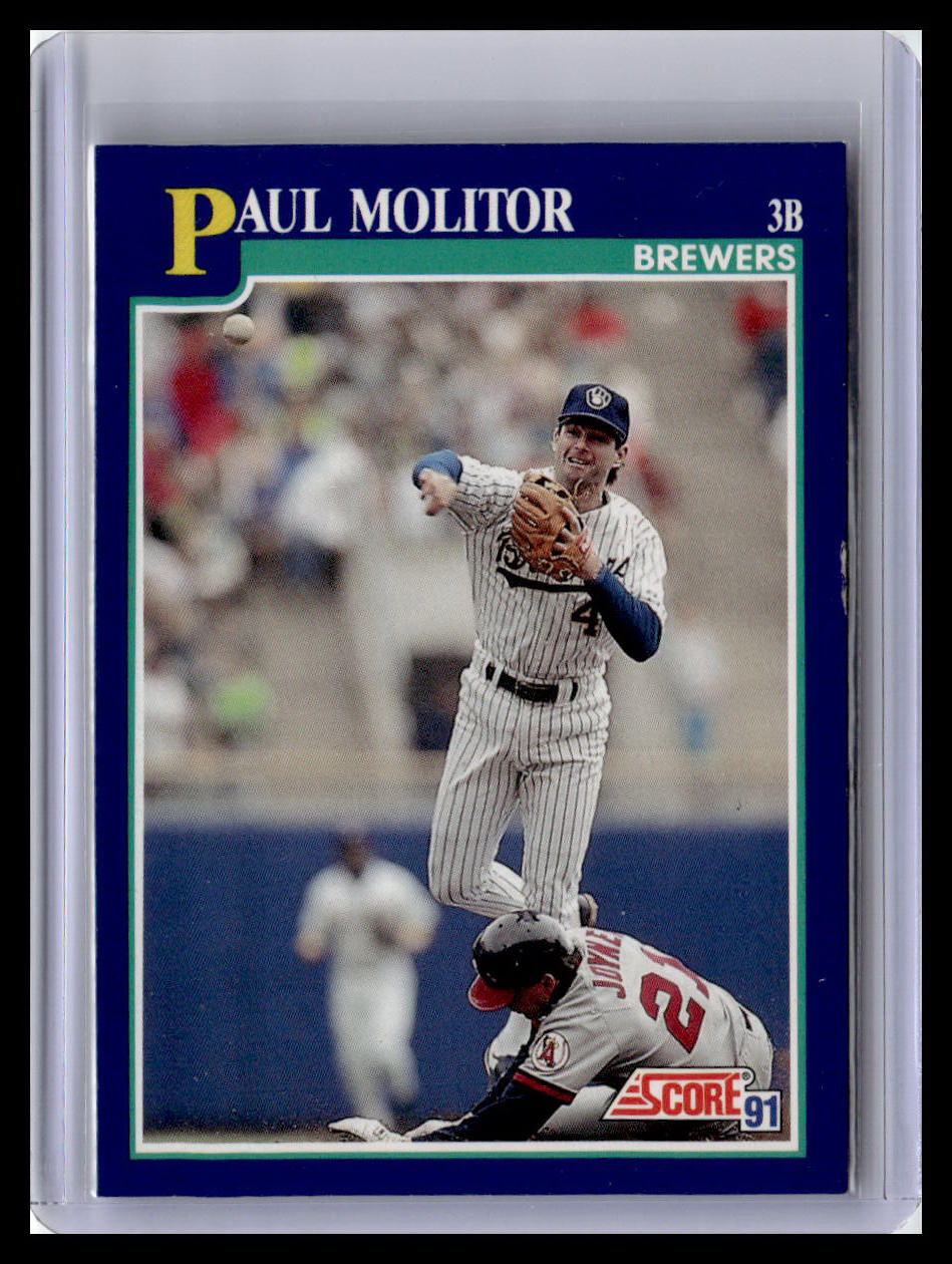 1991 Score #49 Paul Molitor