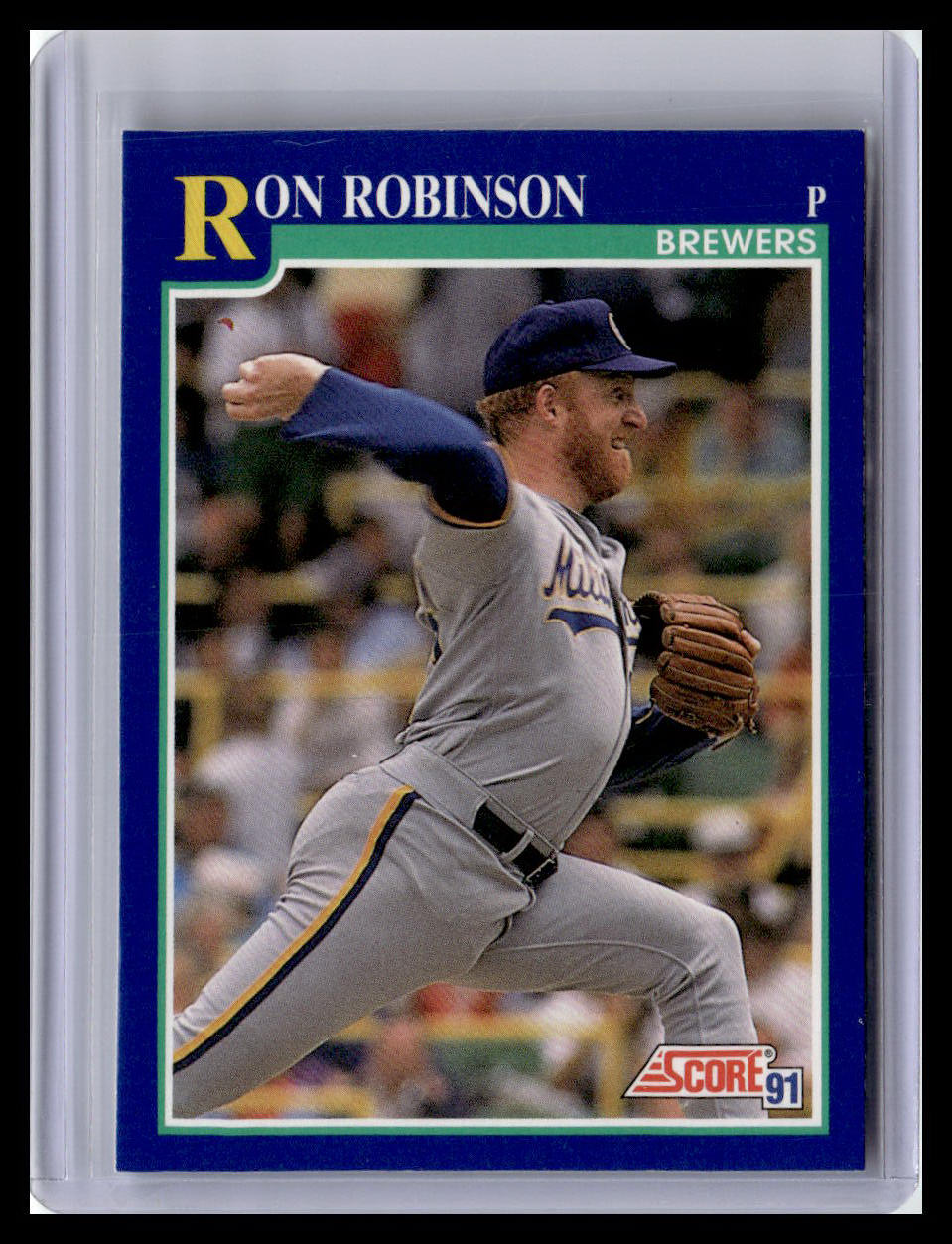 1991 Score #517 Ron Robinson
