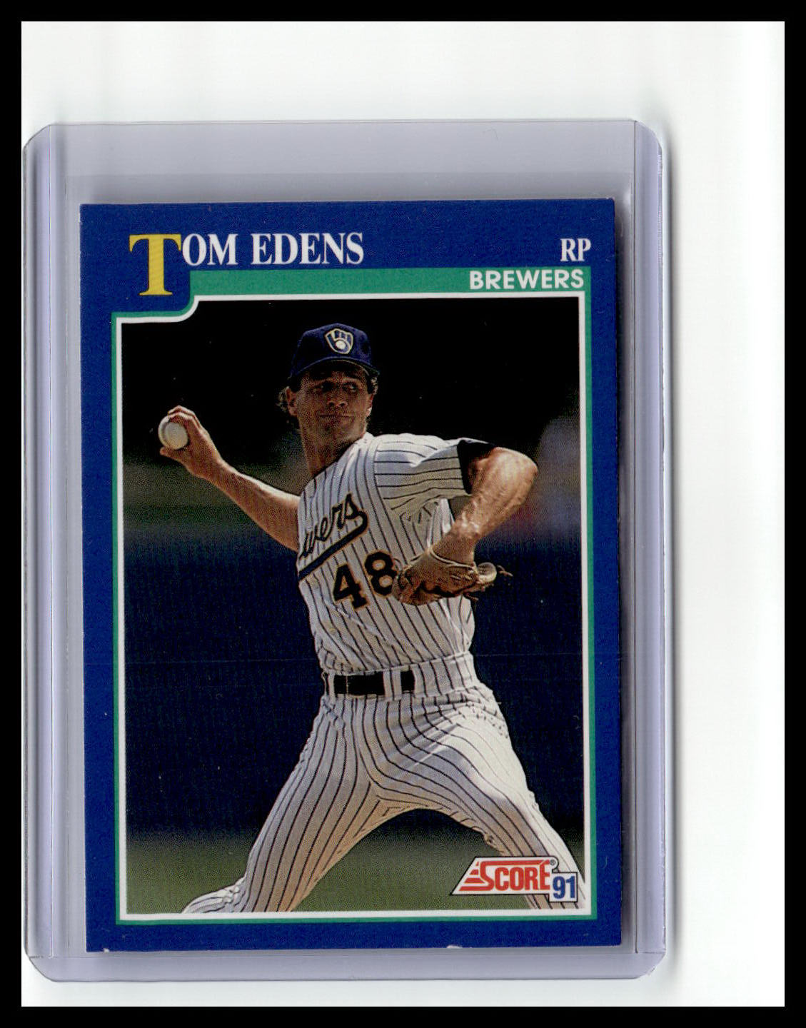 1991 Score #78 Tom Edens