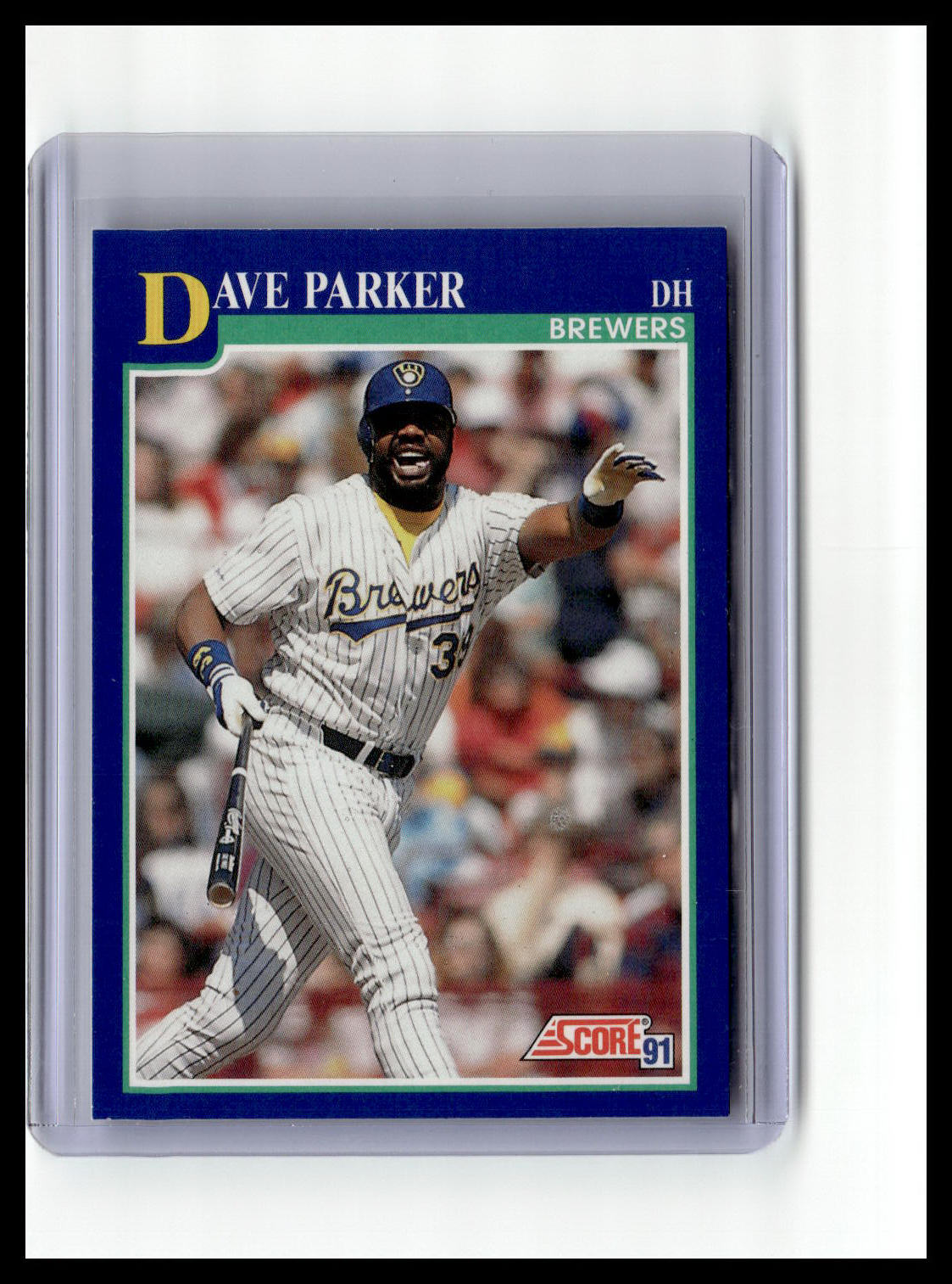 1991 Score #484 Dave Parker