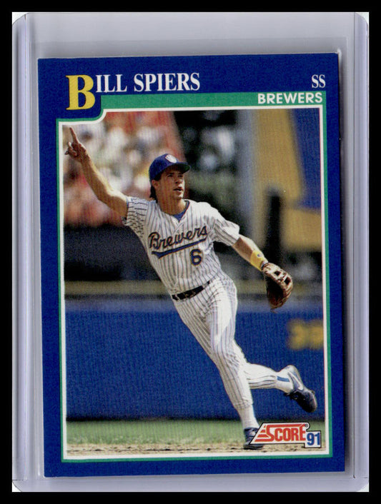 1991 Score #84 Bill Spiers