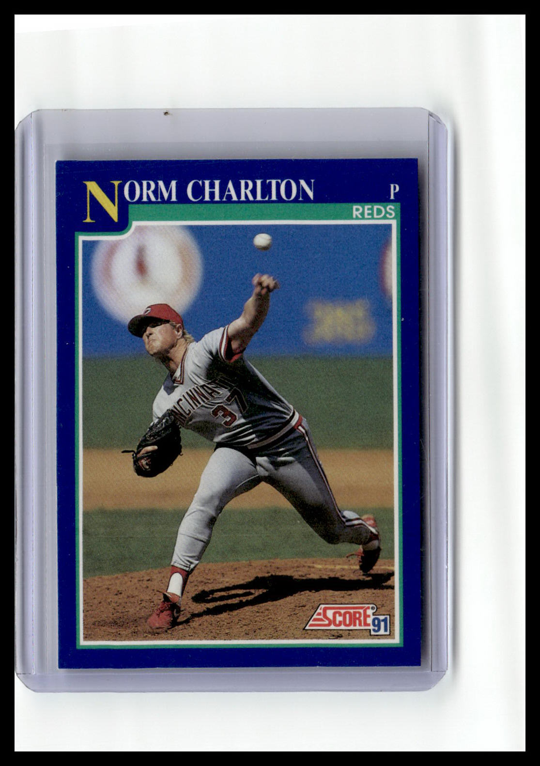 1991 Score #530 Norm Charlton