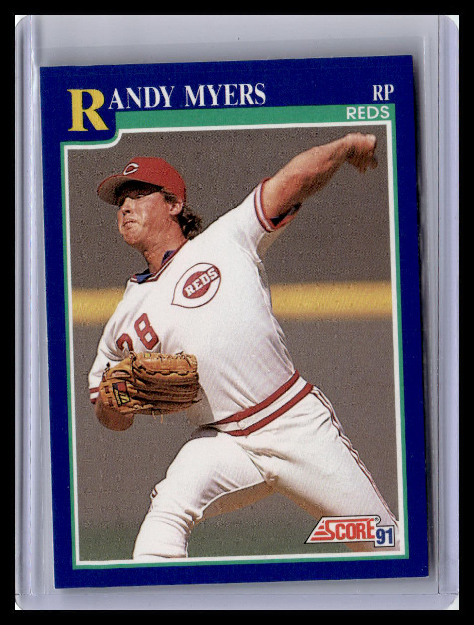 1991 Score #501 Randy Myers