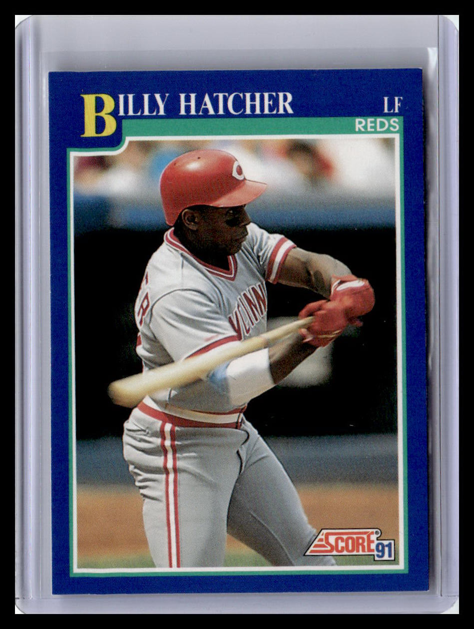 1991 Score #469 Billy Hatcher