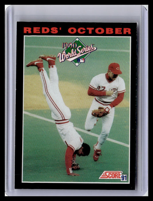 1991 Score #795 Barry Larkin / Chris Sabo WS