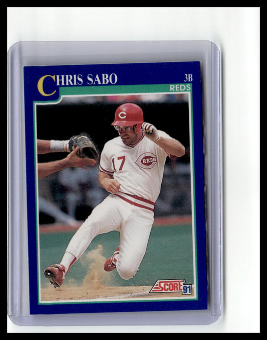 1991 Score #462 Chris Sabo